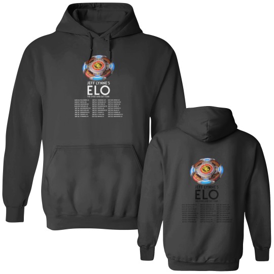 Discover Jeff Lynne's ELO - The Over and Out Tour 2024 Double Sided Hoodies, Jeff Lynne's Elo 2024 Double Sided Hoodies