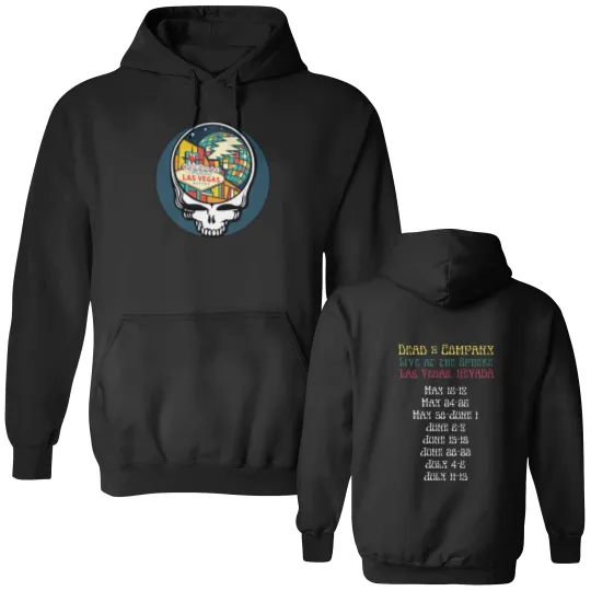 Discover Dead and Company tour 2024 Double Sided Hoodies, Dead and Company Double Sided Hoodies