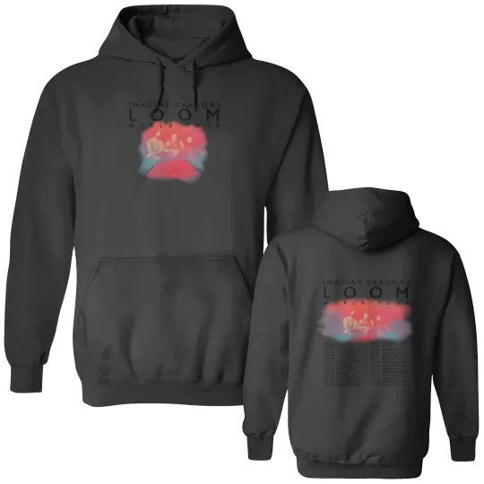 Discover Imagine Dragons - Loom Tour 2024 Double Sided Double Sided Hoodies