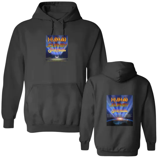 Discover Journey Steve Miller Band 2014 Tour Black Concert Double Sided Printed Double Sided Hoodies