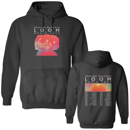 Discover Imagine Dragons Tour Double Sided Hoodies, Music 2 Sides Double Sided Hoodies Imagine Dragons Loom World Tour 2024