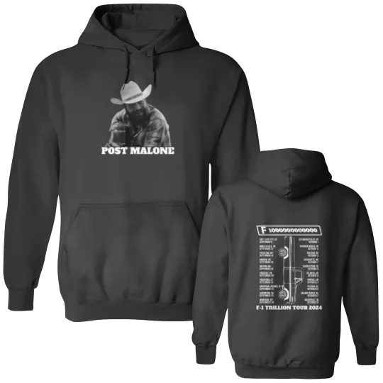 Discover F 1 Trillion - Posty - Country Song Double Sided Hoodies - 2024 Tour