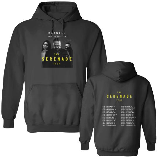 Discover Maxwell The Serenade Tour 2024 Double Sided Hoodies, Maxwell Fan Double Sided Hoodies
