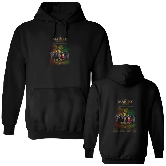 Discover The Marley Brothers 2024 Tour Double Sided Hoodies, The Marley Brothers Legacy Tour 2024 Double Sided Hoodies