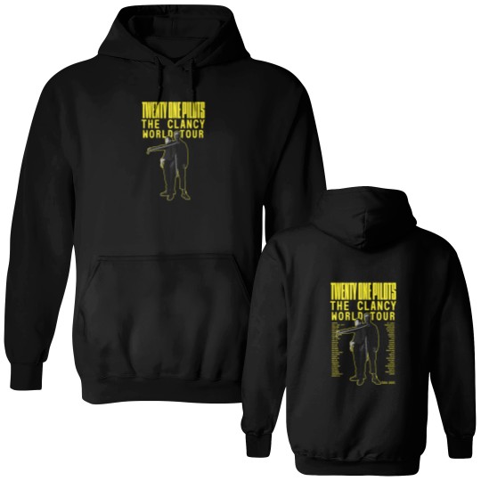 Discover Vintage Twenty One Double Sided Hoodies, The Clancy Wo.rld Tour 2024 Double Sided Hoodies