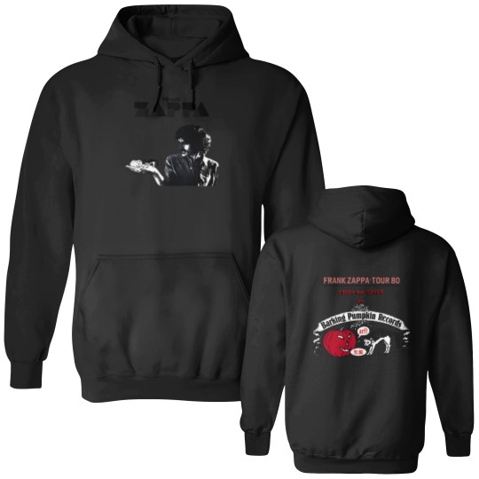 Discover Frank Zappa Tour '80 Double Sided Hoodies