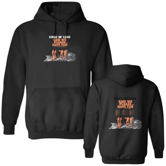 Discover Kings Of Leon - Can We Please Have Fun US Tour 2024 Double Sided Hoodies
