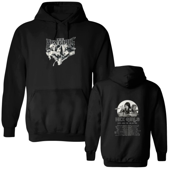 Discover The Hex Girls Rock Band Music Double Sided Hoodies, The Hex Girls Music Concert 2024 Double Sided Hoodies