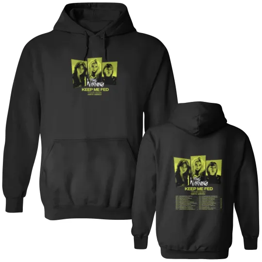 Discover The Warning Band Tour 2024  Double Sided Hoodies