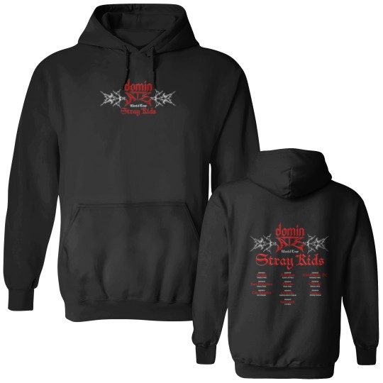 Discover Stray Kids dominate World Tour 2025 Double Sided Hoodies, Stray kids Double Sided Hoodies, Stray Kids ATE Double Sided Hoodies