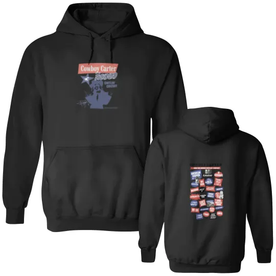 Discover Beyonce Cowboy Carter  Color Double Sided Hoodies