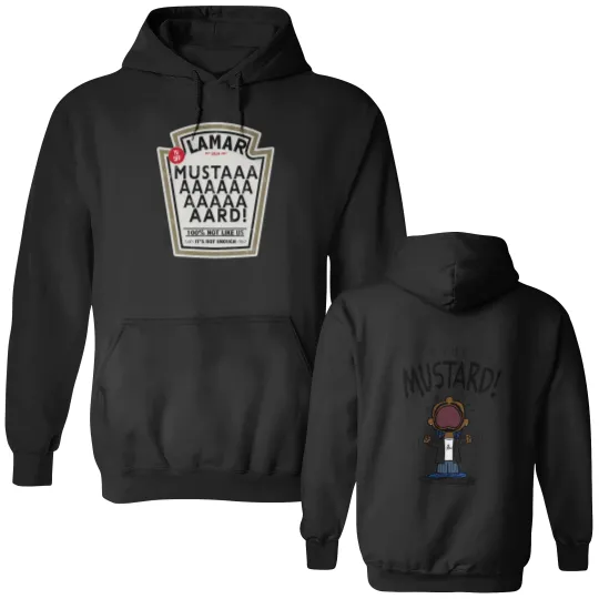 Discover Mustard Kendrick Lamar Double Sided Hoodies