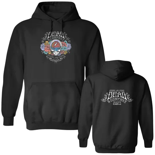 Discover Dead And Company Sphere Las Vegas 2025 Tour Double Sided Hoodies