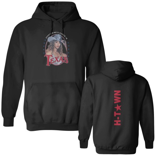 Discover Beyonce Cowboy Carter 2025 Houston, TX  reprint Double Sided Hoodies