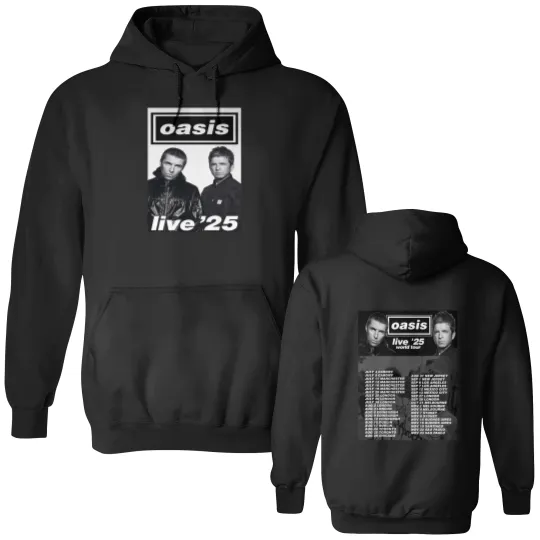 Discover Oasis - World Tour 2025 Two Sided Double Sided Hoodies