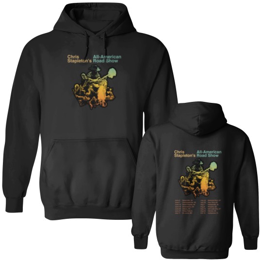 Discover Chris Stapleton 2025 Tour Double Sided Hoodies