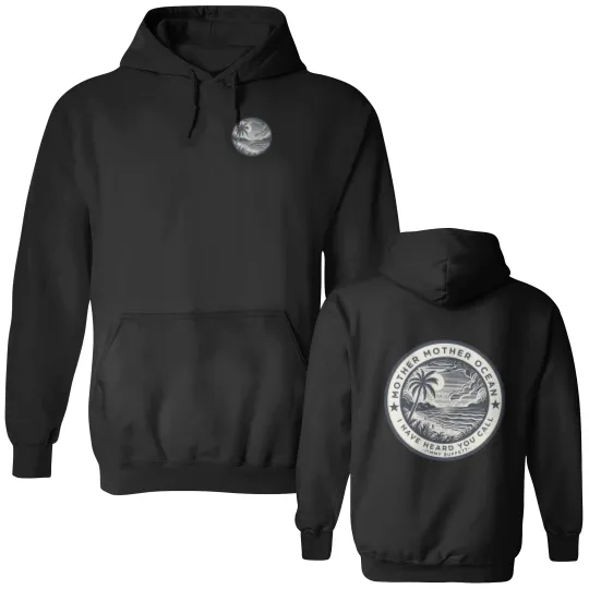 Discover Mother Ocean Jimmy Buffett Lyrics  Graphic Double Sided Hoodies, Unisex Beach Double Sided Hoodies,  Gift for Buffett Fan
