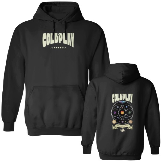 Discover Coldplay World Tour Music of the Spheres Double Sided Hoodies