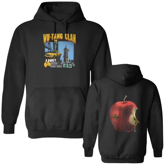 Discover Wu-Tang Clan Final Chamber Tour New York City  2025 Unisex Double Sided Hoodies
