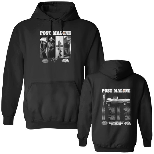 Discover Posty 2025 Tour, Post Malone  Double Sided Hoodies, Post Malone Tour  Double Sided Hoodies
