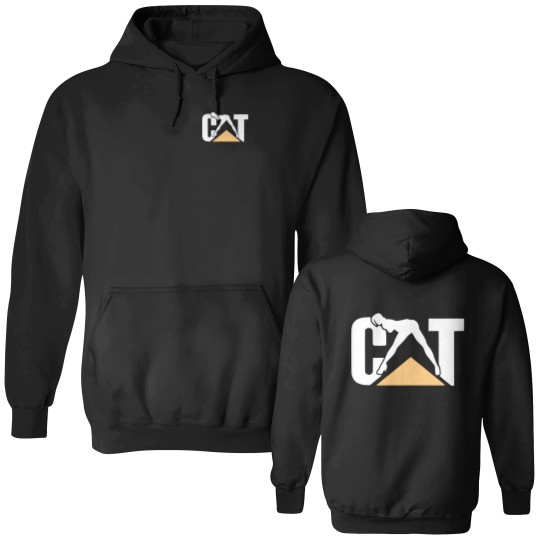 Discover Cat With Woman Lady Cat Unisex Double Sided Hoodies