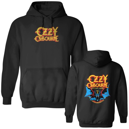Discover Vintage Style Design 1998 Ozzy Osbourne Double Sided Hoodies