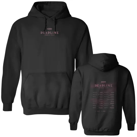 Discover Blackpink Deadline World Tour Dates 2025 2026 Fan Gifts Two Sides Classic T-Shir Double Sided Hoodies