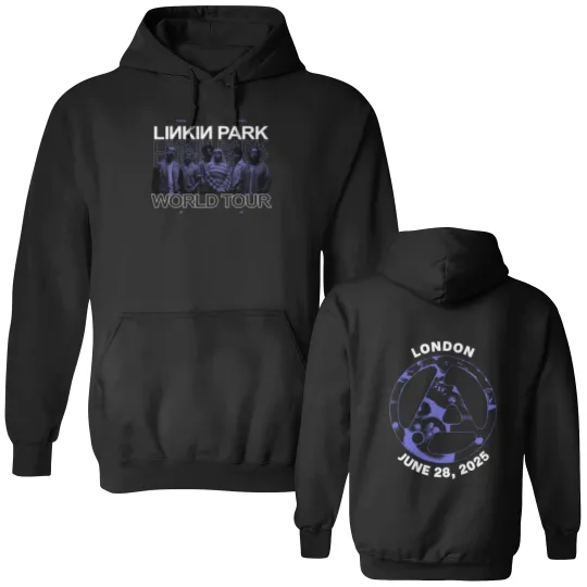 Discover Linkin Park From Zero Tour 2025 Double Sided Hoodies Wembley London UK June 28 Double Sided Hoodies