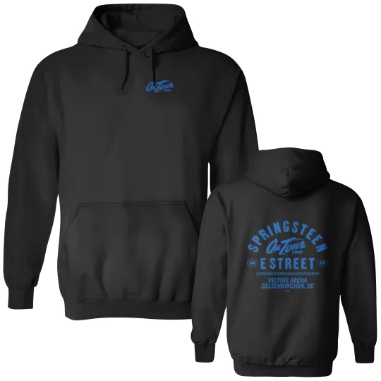 Discover Bruce Springsteen & E Street Band Gelsenkirchen Germany 2025 Tour June 27 Double Sided Hoodies
