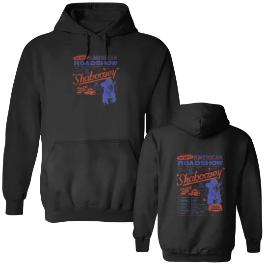 Discover Shaboozey Tour Double Sided Hoodies, The Great American Road Show Double Sided Hoodies