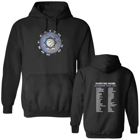 Discover 1992 Faith No More 2 Side Black All Size Gift For Fan Double Sided Hoodies