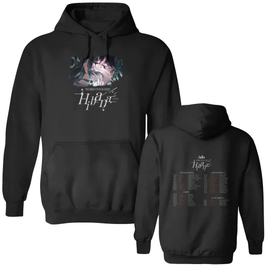 Discover Ado Hibana World Tour 2025 Double Sided Hoodies For Fans Double Sided