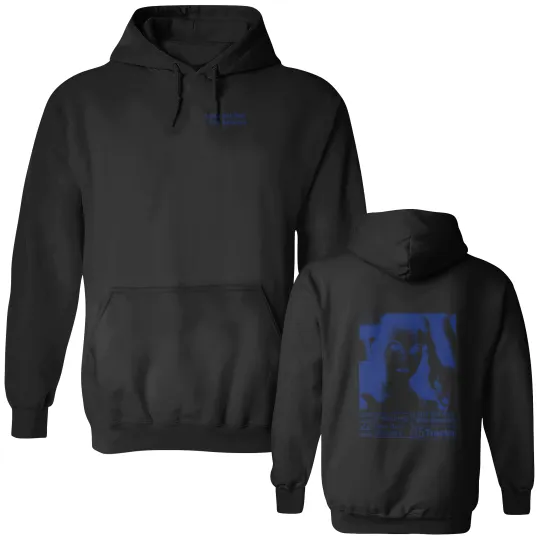 Discover Lana Del Rey Double Sided Hoodies, Lana Del Rey- Blue Banisters Poster Double Sided Hoodies