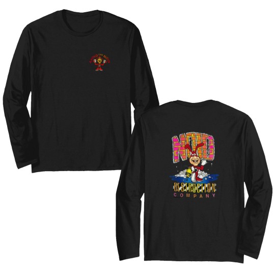 Discover Vintage Avoid the Noid Domino's Pizza Double Sided Long Sleeves Size Medium 90s