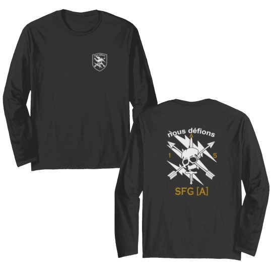 Discover New 5TH Special Forces Group SFG(A) Nous Defions Double sided Double Sided Long Sleeves