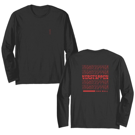 Discover Max Ver stappen Double Sided Long Sleeves Racing Double Sided Long Sleeves