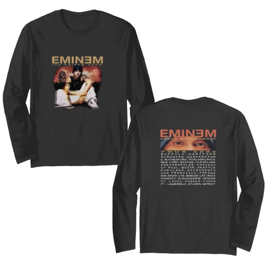 Discover Eminem Double-Sided Long Sleeves