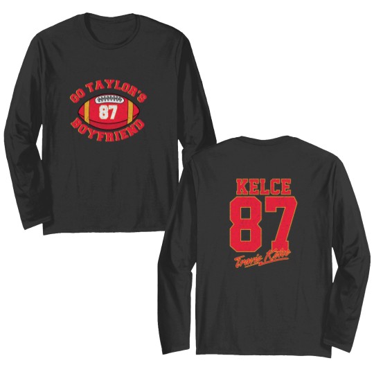 Discover Go Taylors Boyfriend Double Sided Long Sleeve Shirt
