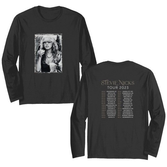 Discover Stevie Nick 2023 Tour 2 Sides Double Sided Long Sleeves,Fleetwood Mac Tour 2023