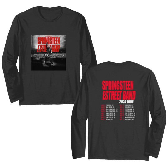 Discover Bruce Springsteen Double-Sided Long Sleeves