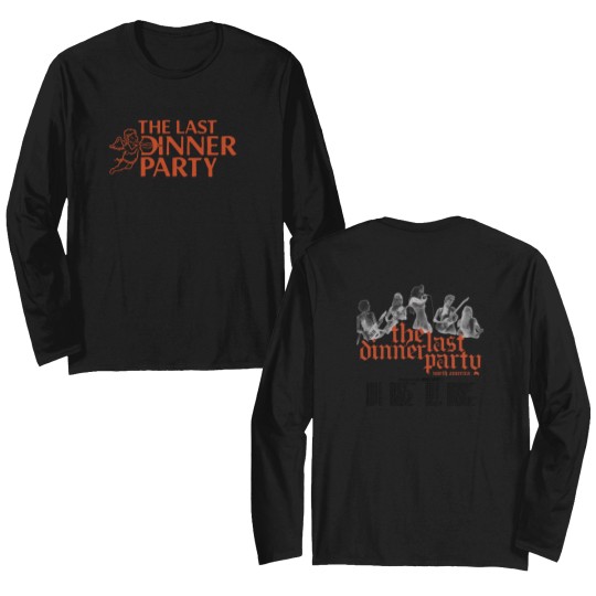 Discover The Last Dinner Party 2024 Tour Double Sided Long Sleeves, The Last Dinner Double Sided Long Sleeves