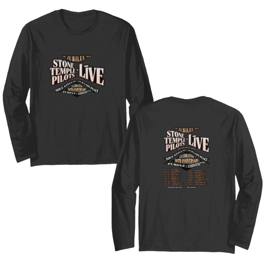 Discover Stone Temple Pilots Jubilee Tour 2024 Double Sided Long Sleeve Shirt