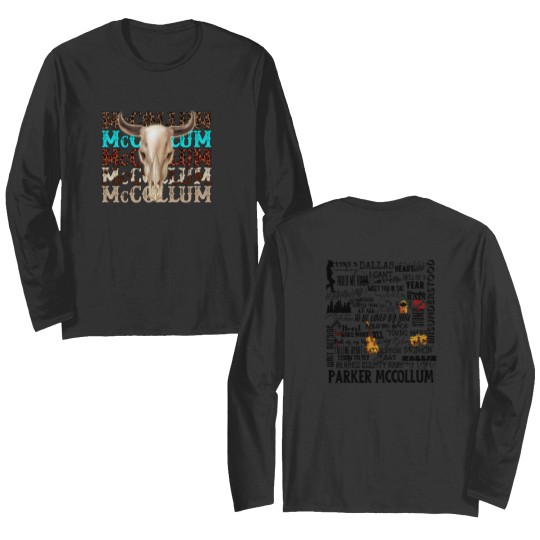 Discover Pa.rk.er Mc.Co.llum Headlining Tour Double Sided Long Sleeves