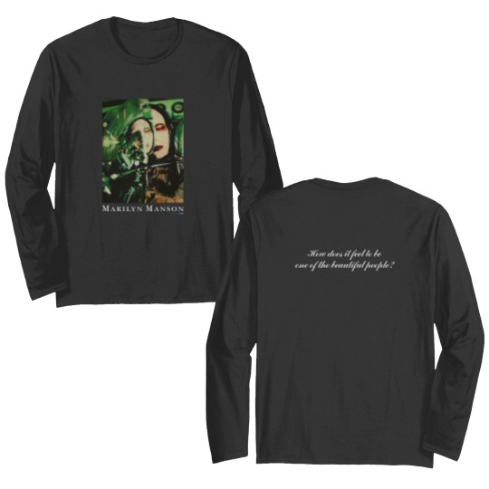 Discover MARILYN MANSON 1997 Double Sided Long Sleeves How Does It Feel To Be One Of The Beautiful Gift
