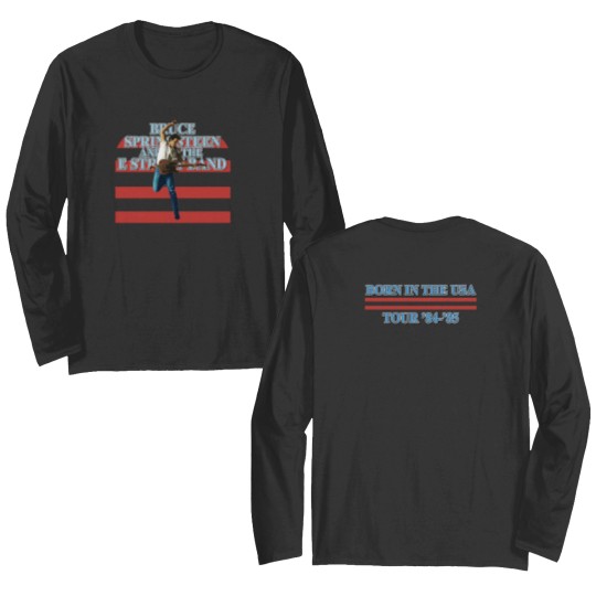Discover Bruce Springsteen Double Sided Long Sleeves, Bruce Springsteen, Springsteen Concert