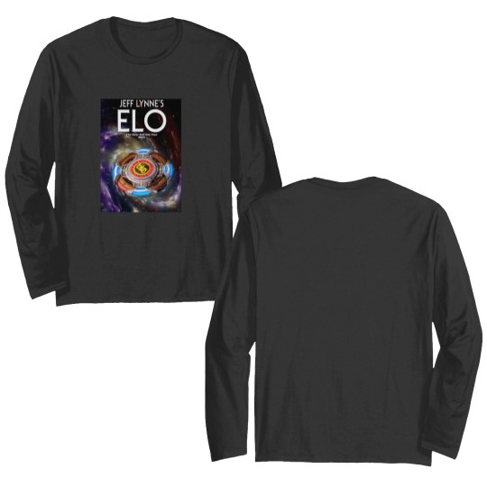 Discover Jeff Lynne's ELO Over and Out FINAL Tour Dates (2024) Double Sided Long Sleeves