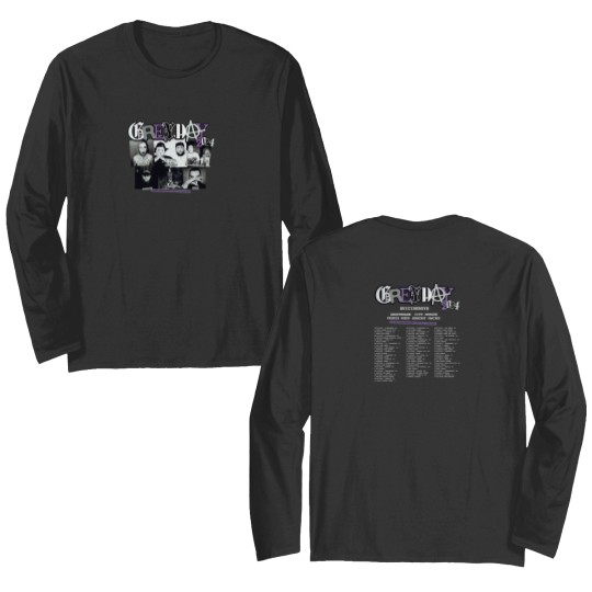 Discover Grey Tour 2024 Double-Sided Long Sleeve Concert Tee