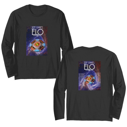 Discover Jeff Lynne's ELO Over and Out Final Tour 2024 Double Sided Long Sleeves