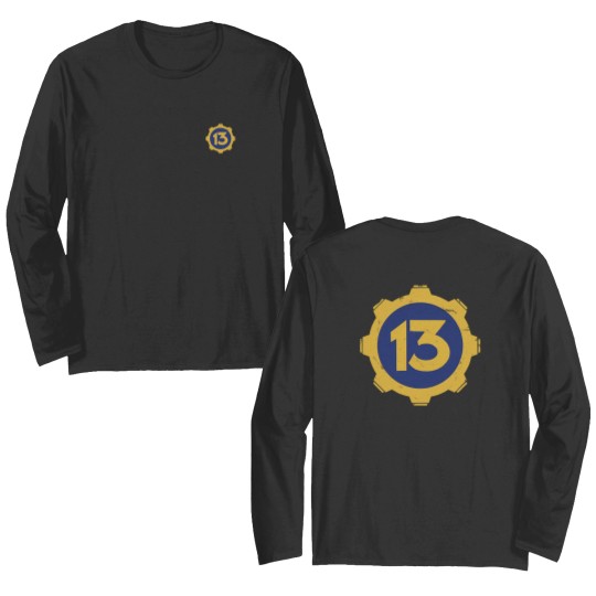 Discover vault 13 - Vault 13 Falllout - Double Sided Long Sleeves