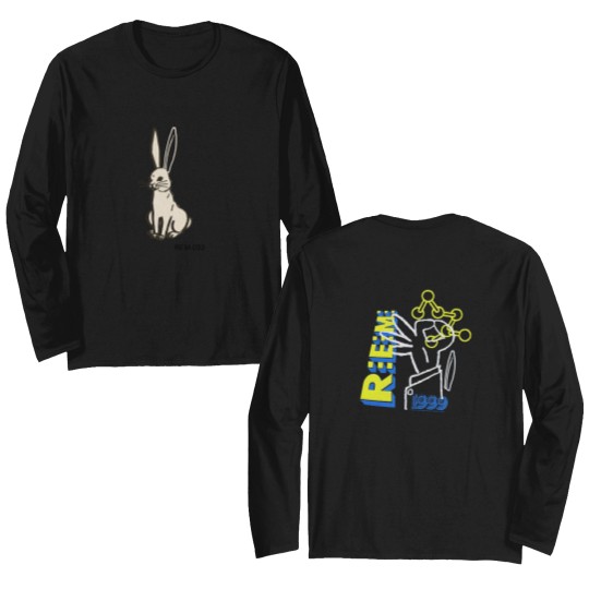 Discover Rem 003 Double Sided Long Sleeves, R.E.M Rabbit Concert Tour 1999 Double Sided Long Sleeves